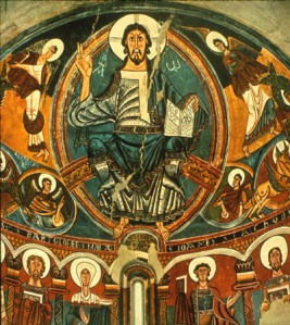 Fresco San Vicente de Tahull - Románico